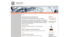 Desktop Screenshot of kommunale-infrastruktur.ch